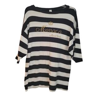 Made in France Monaco Monte Carlo Shirt Embroidered UNIQUE See Photos Unisex